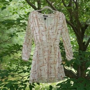 White House Black Market Long Sleeved Dress